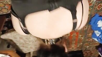 Son's Dick in a tight ass of a lustful mother