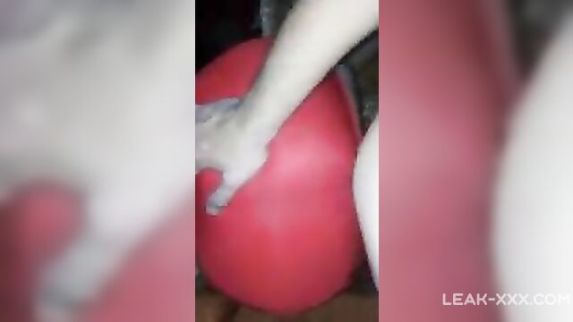 Russian son fucks mom doggy style on New Year's - 4 image