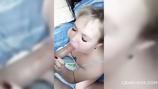 Mature mom loves to suck her son's dick - 1 image