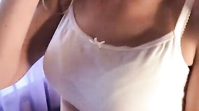 Sister's Creampied Panties - Roommate Listens and Jerk Off