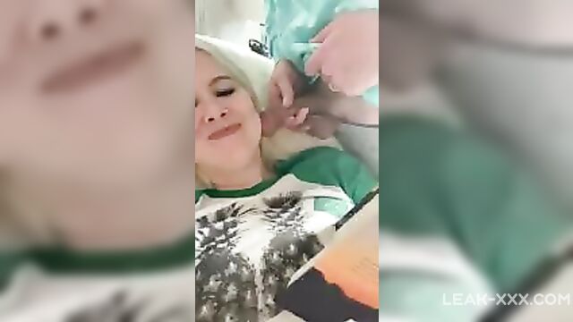 Son approached his mom and showed dick - 1 image