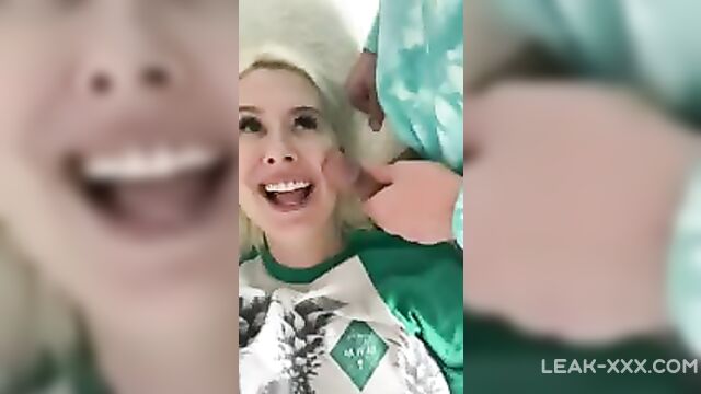 Son approached his mom and showed dick