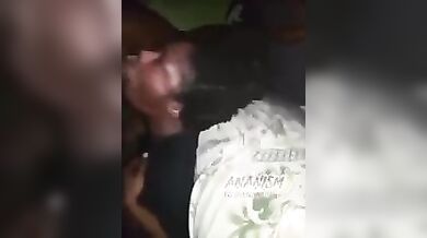 Son fucked his ebony mother in the mouth