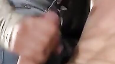 Skinny sister is jerking off her excited teen brother again
