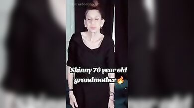 Grandson fucked a 70 year old grandmother pov