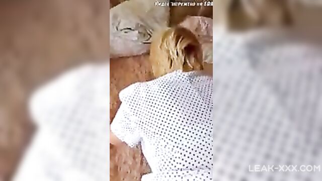 Son fucked russian mom doggy style and came in her mouth - 3 image