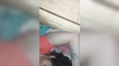 Brother masturbates to his sleeping sister