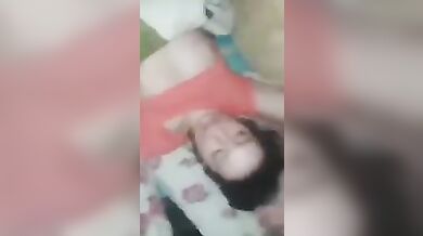 Brother masturbates to his sleeping sister