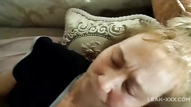 Mature mommy is playing and sucking son's dick pov - 2 image