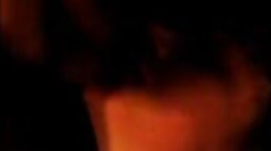 Drunk son moves his dick over the lips of his sleeping mother and cums on her face