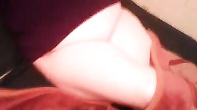 Son fucks mature mother with shaved pussy