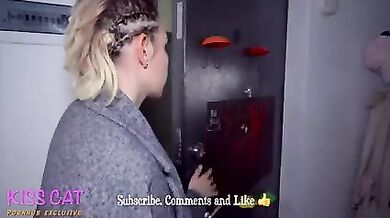 Russian nymphomaniac sister came home drunk and seduced her brother into sex