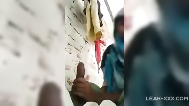 Indian sister sucking brother's dick well