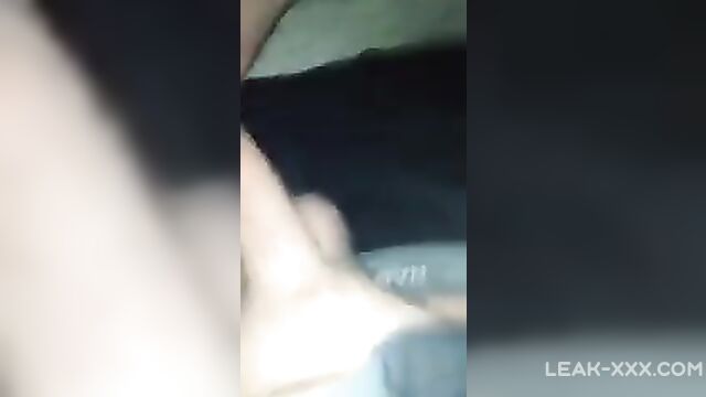 Son Jerks Off A Dick With The Hand Of A Sleeping Drunk Mom - 4 image