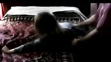 Real brother fucking his sister doggy style