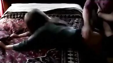 Real brother fucking his sister doggy style