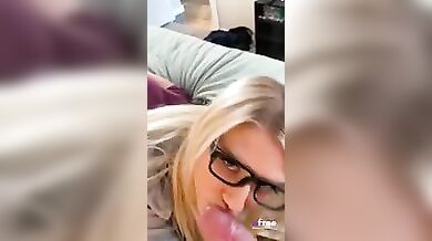 Real blonde sister is fucking hard with brother