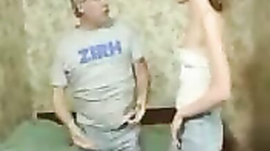 Real Incest Sex from Dad and Skinny Daughter